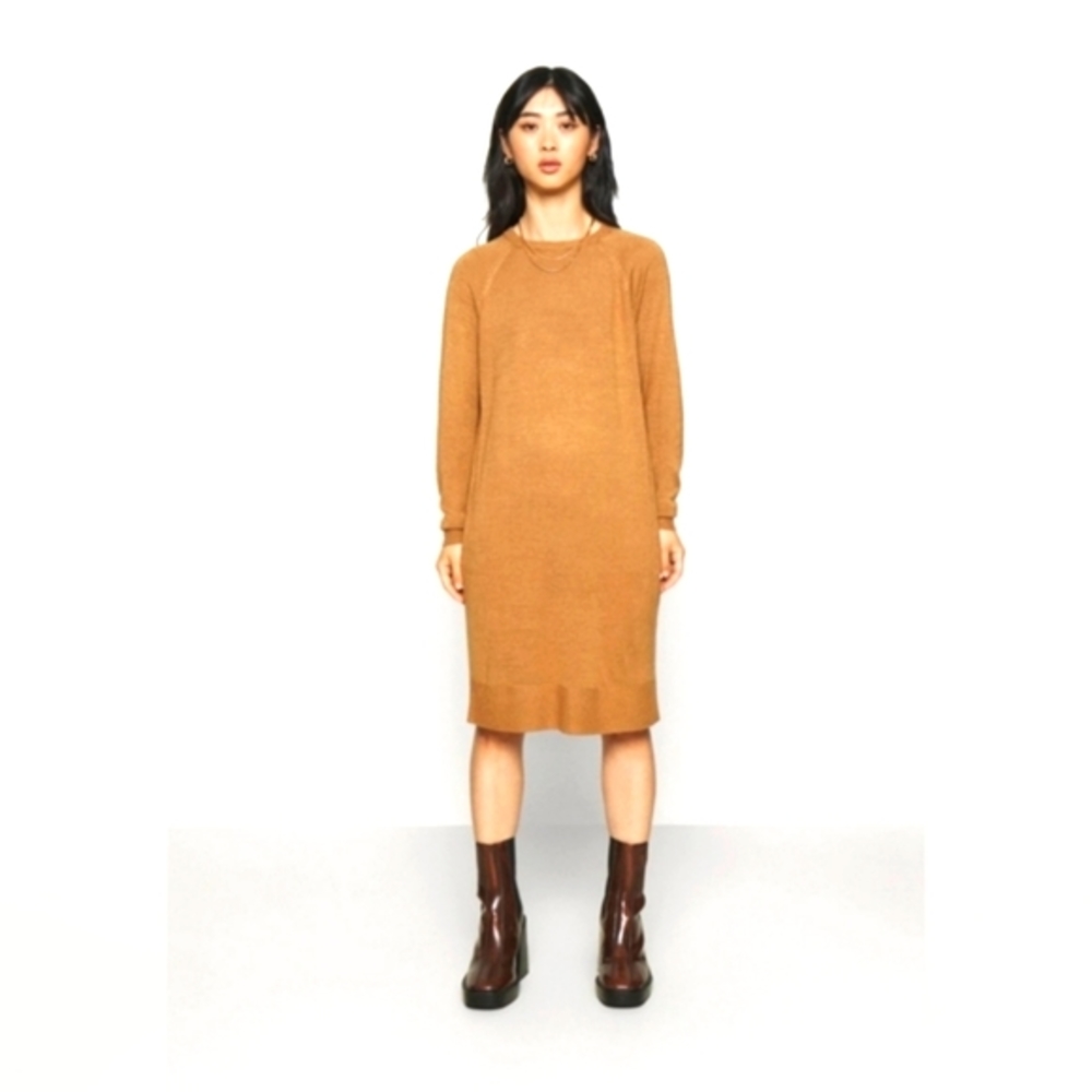 Vero Moda Meghan Tobacco  Knit Sweater Dress Size S